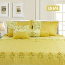 Bộ Chăn Ga Gối Everhome cotton  XK ES 647